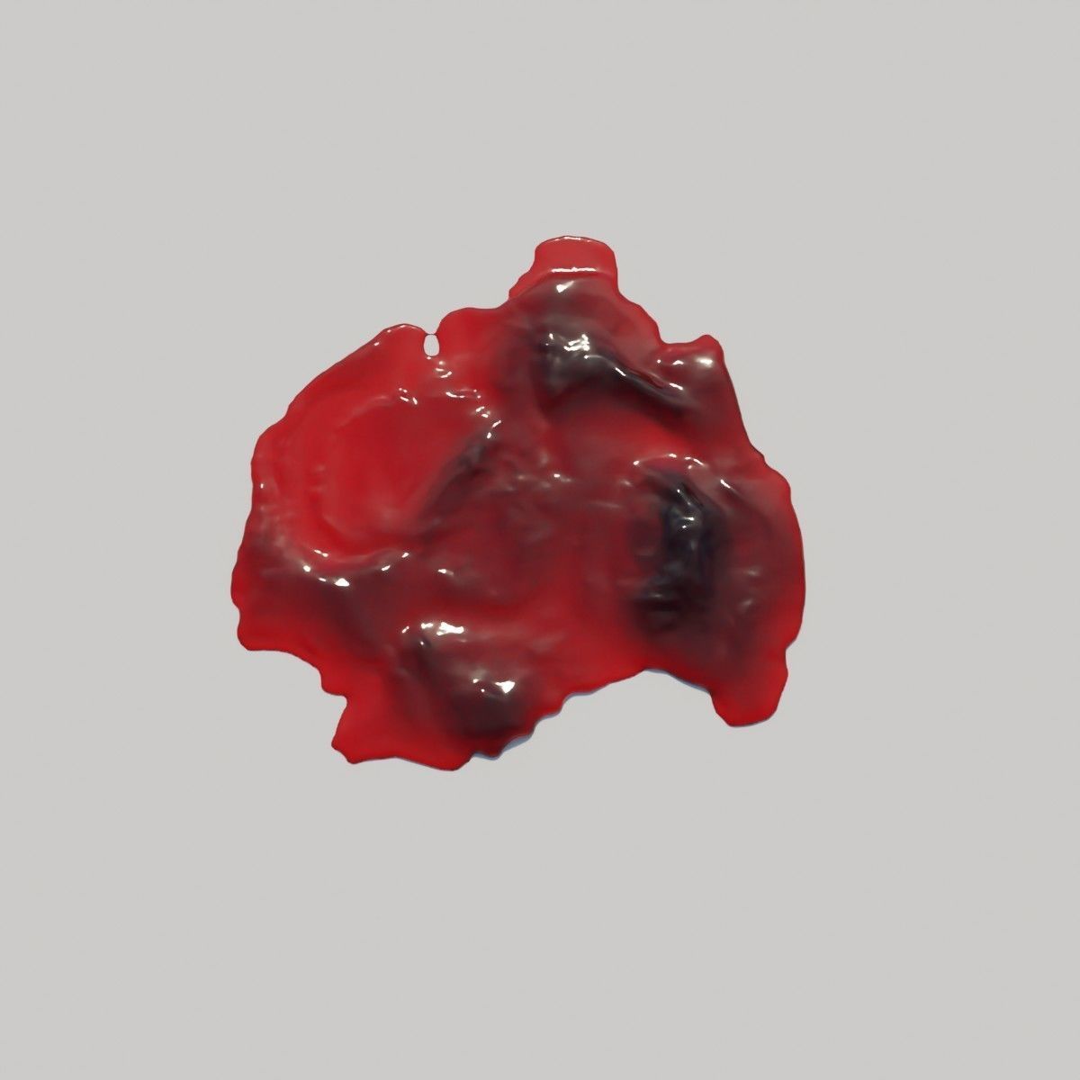 Animated Blood Spilling 4 3D model_5