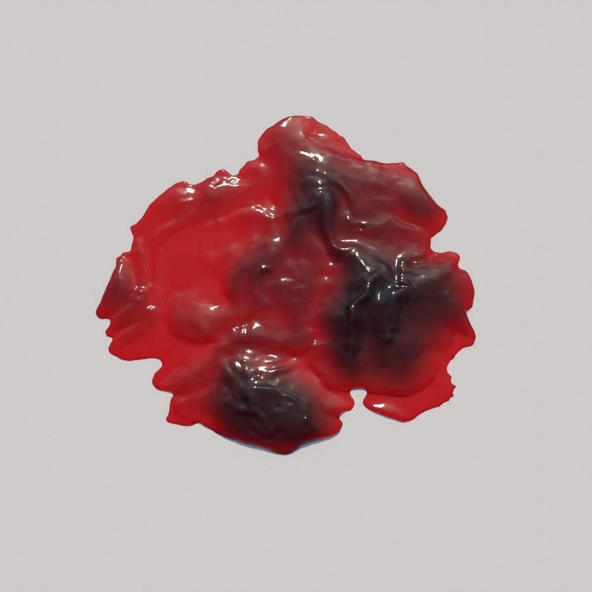 Animated Blood Spilling 4 3D model_7
