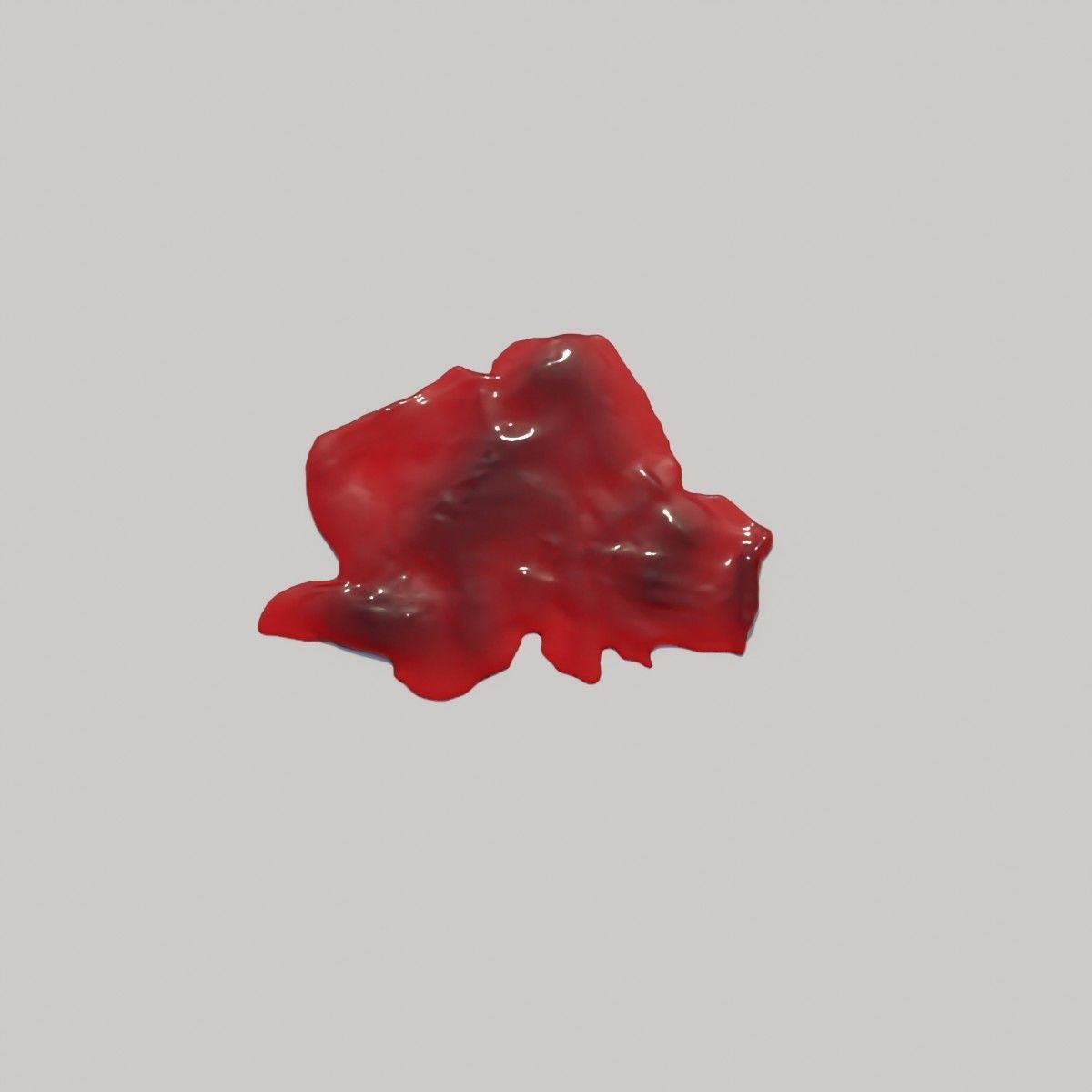Animated Blood Spilling 4 3D model_3