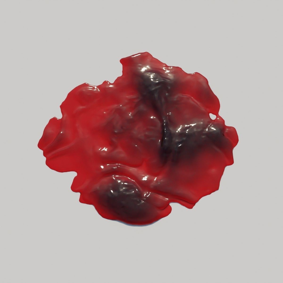 Animated Blood Spilling 4 3D model_8
