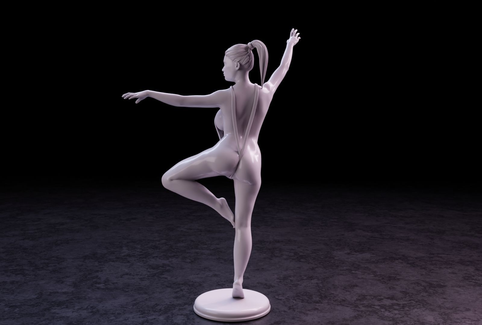 Sexy girl 142 3D print model_19