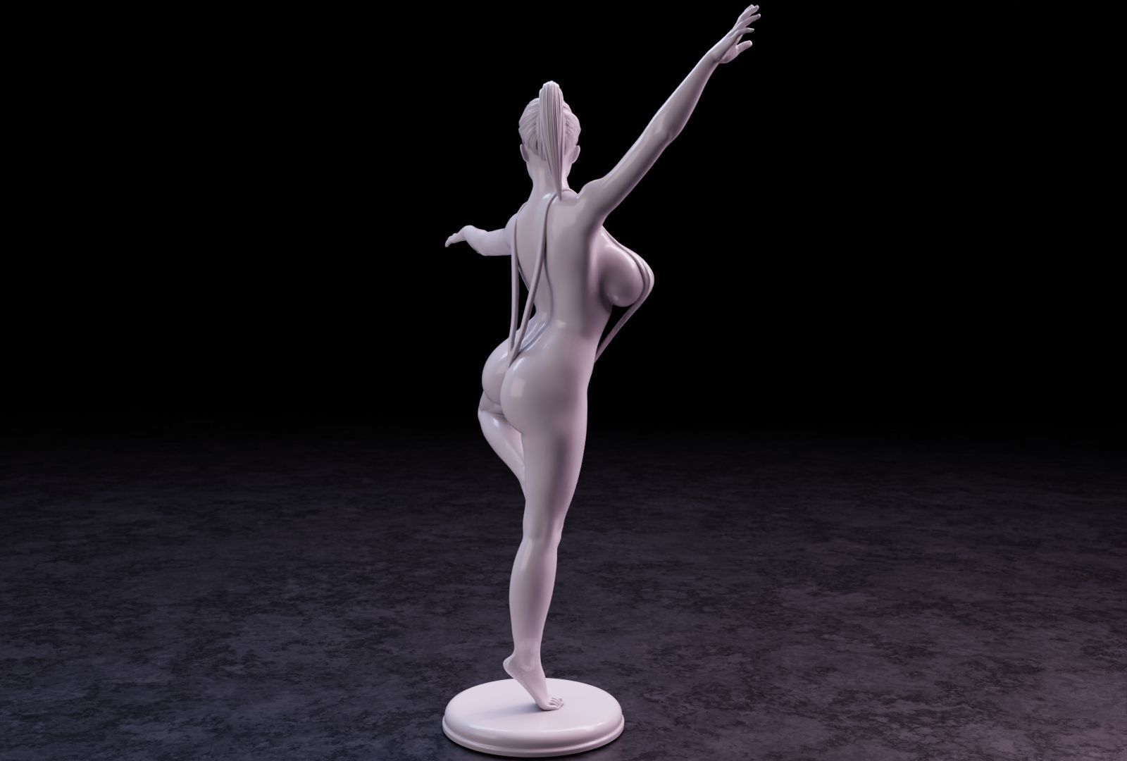 Sexy girl 142 3D print model_25