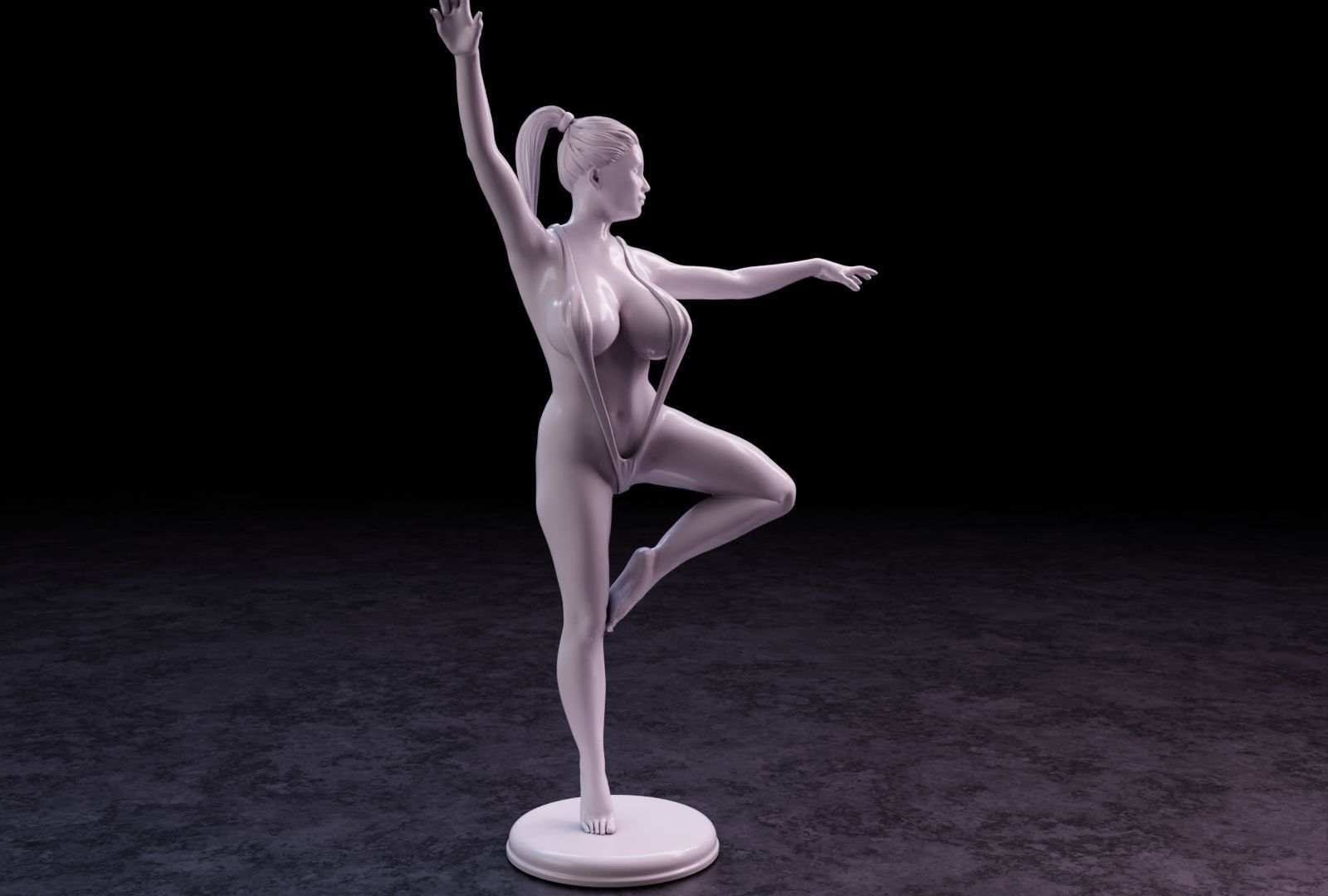 Sexy girl 142 3D print model_33