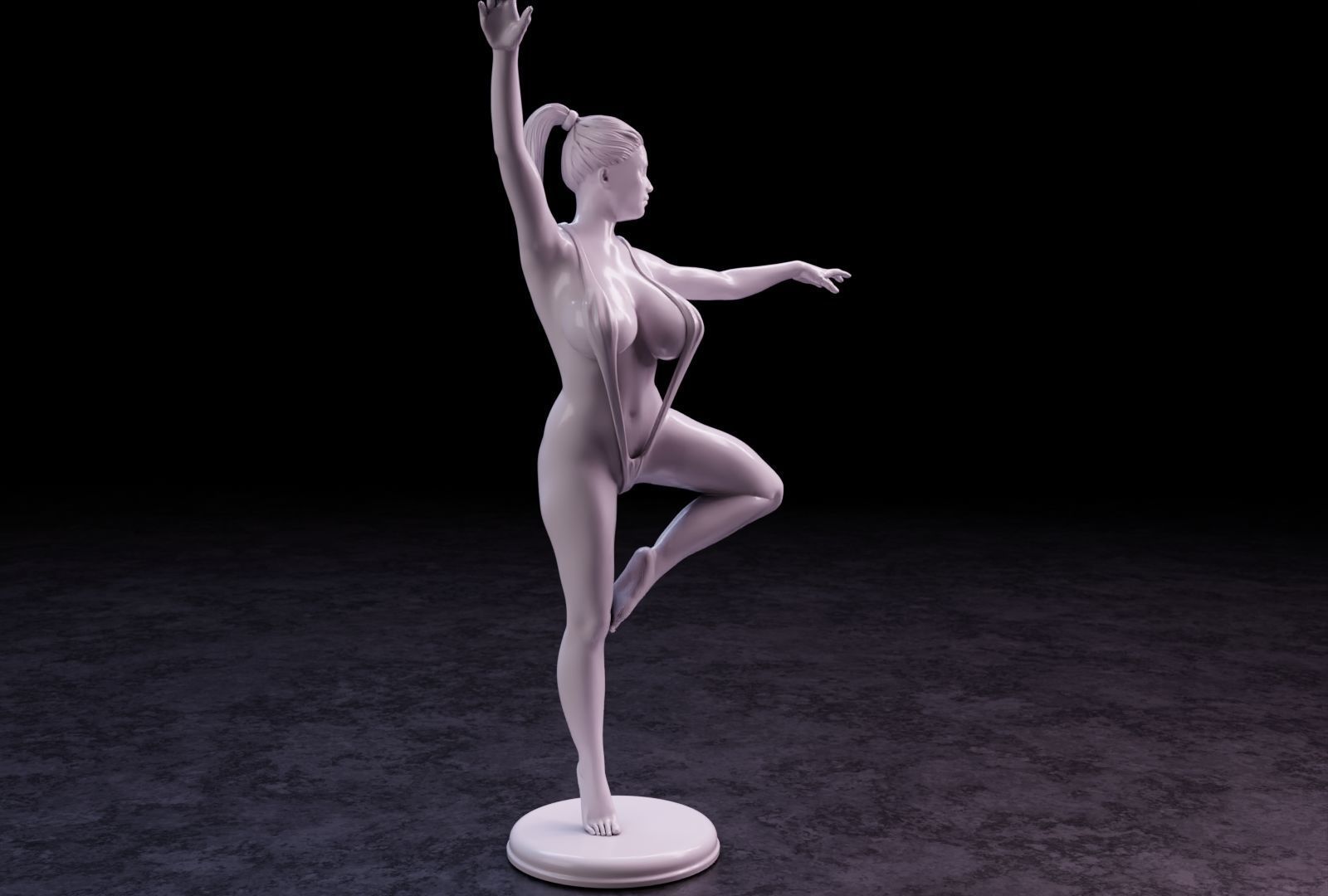 Sexy girl 142 3D print model_32