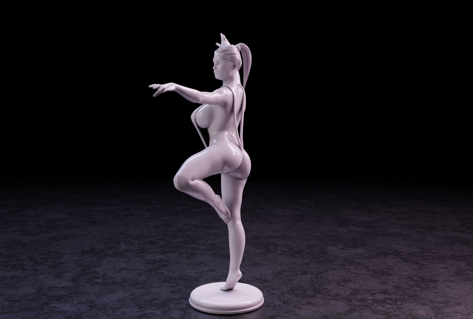 Sexy girl 142 3D print model_15