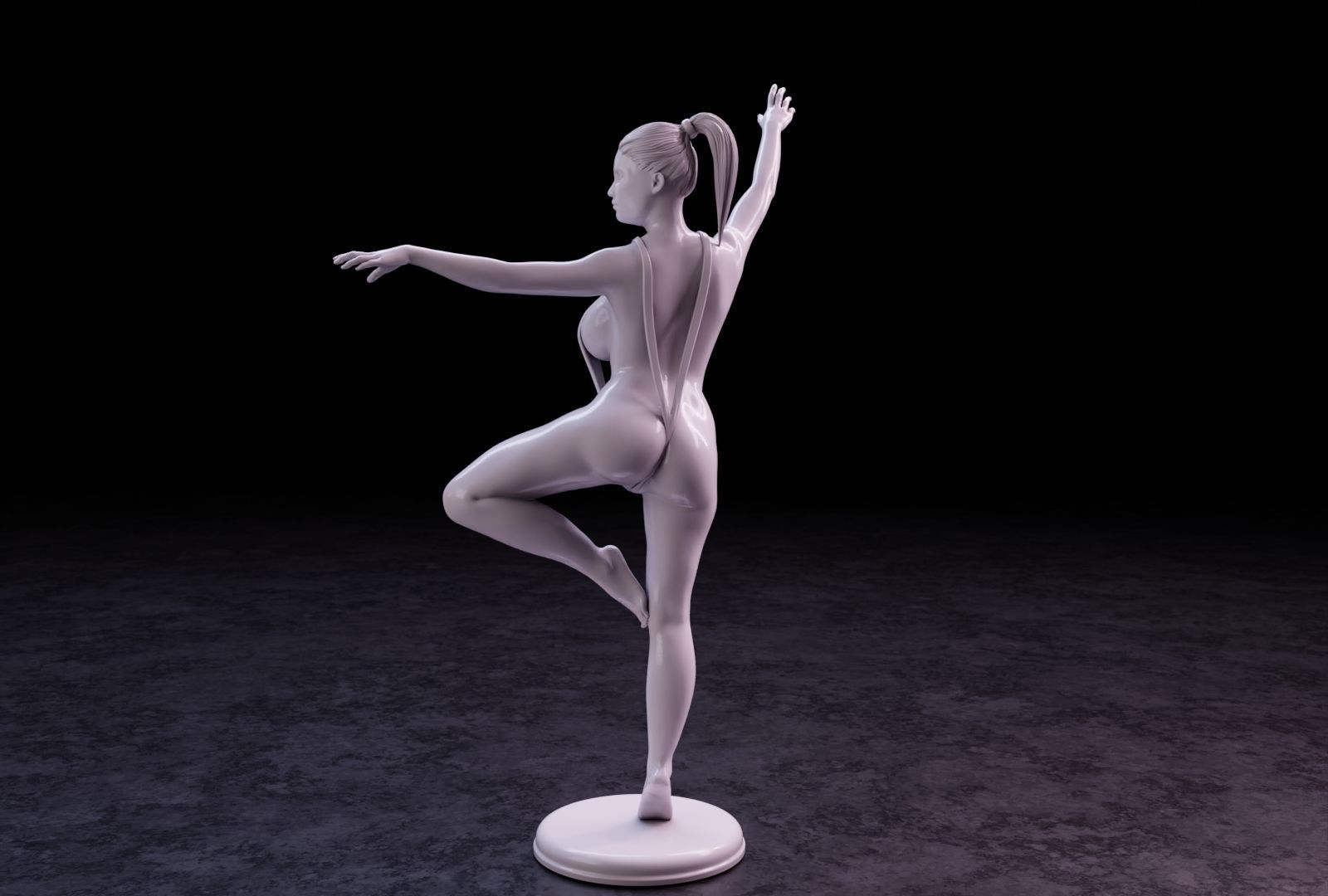 Sexy girl 142 3D print model_12