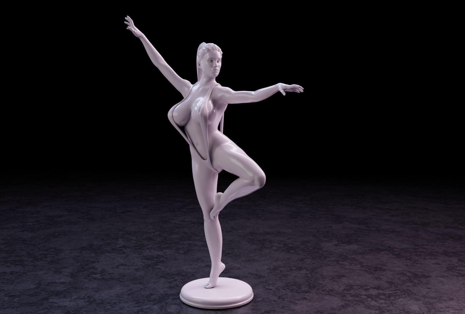 Sexy girl 142 3D print model_1