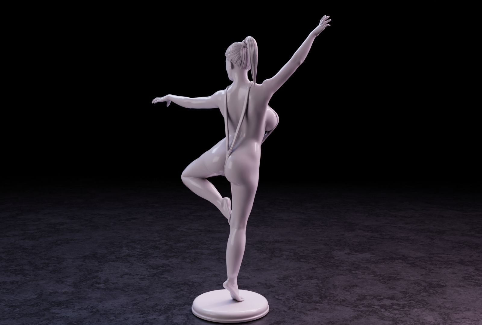 Sexy girl 142 3D print model_24
