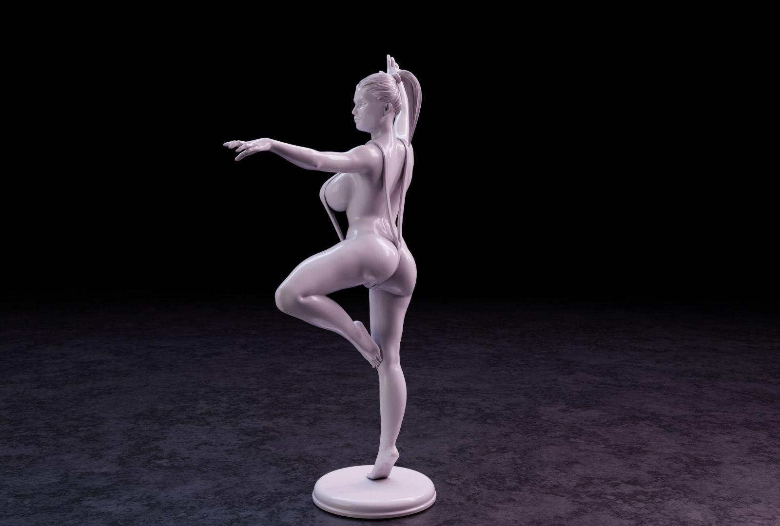 Sexy girl 142 3D print model_16