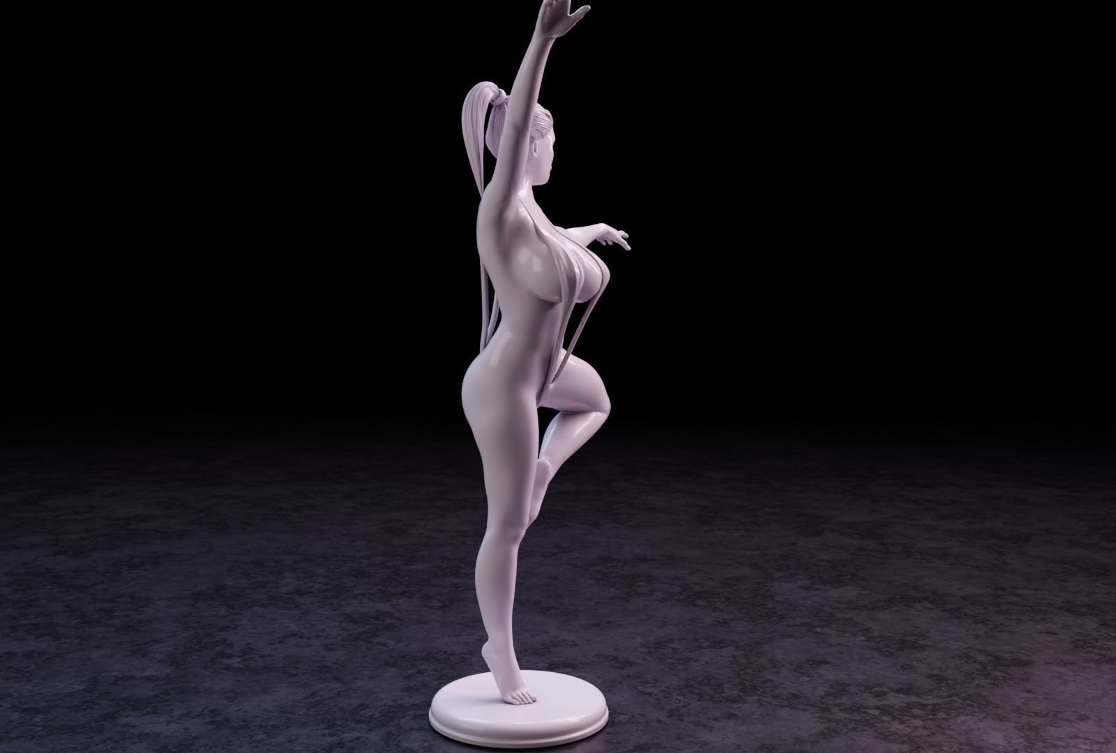 Sexy girl 142 3D print model_29
