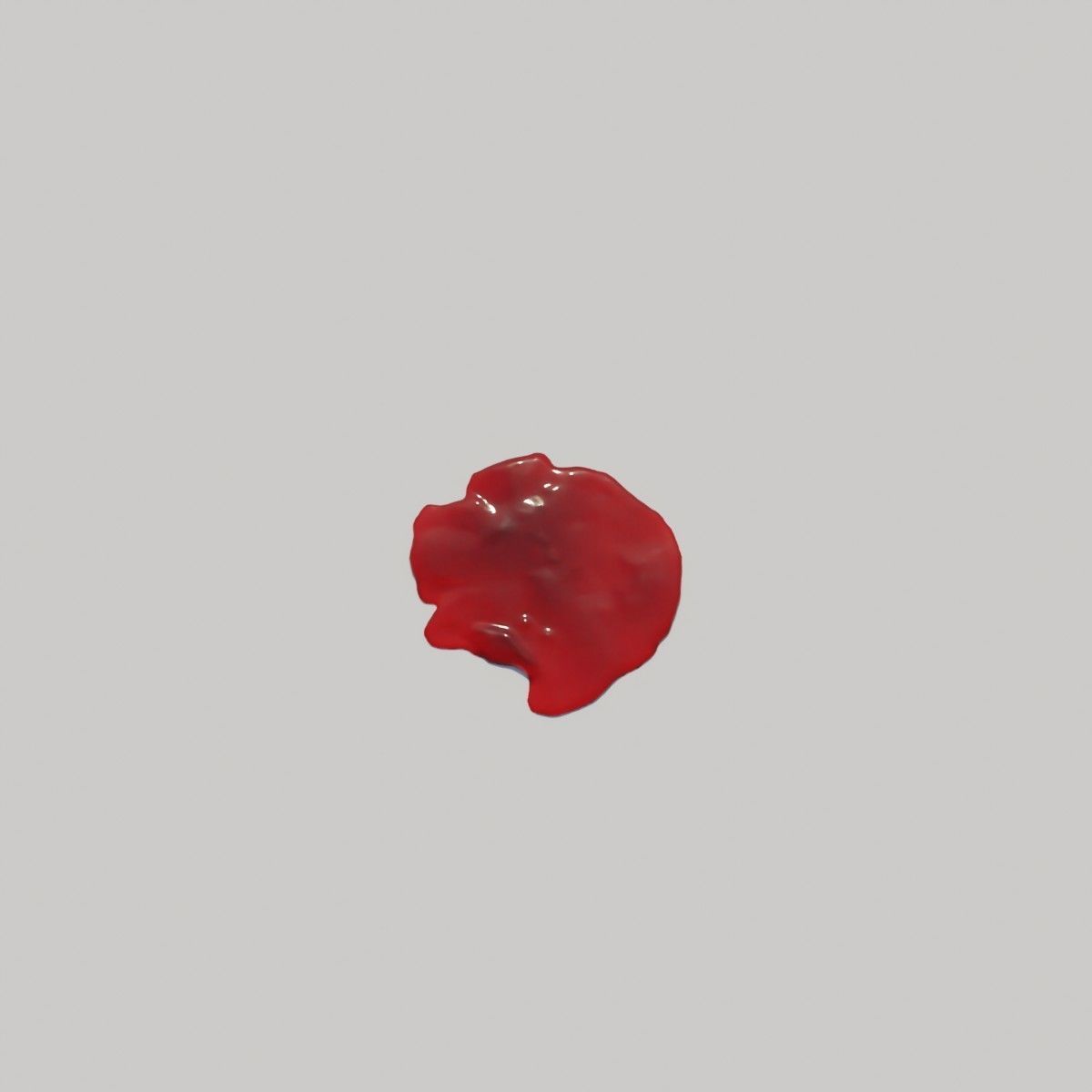Animated Blood Spilling 3 3D model_2
