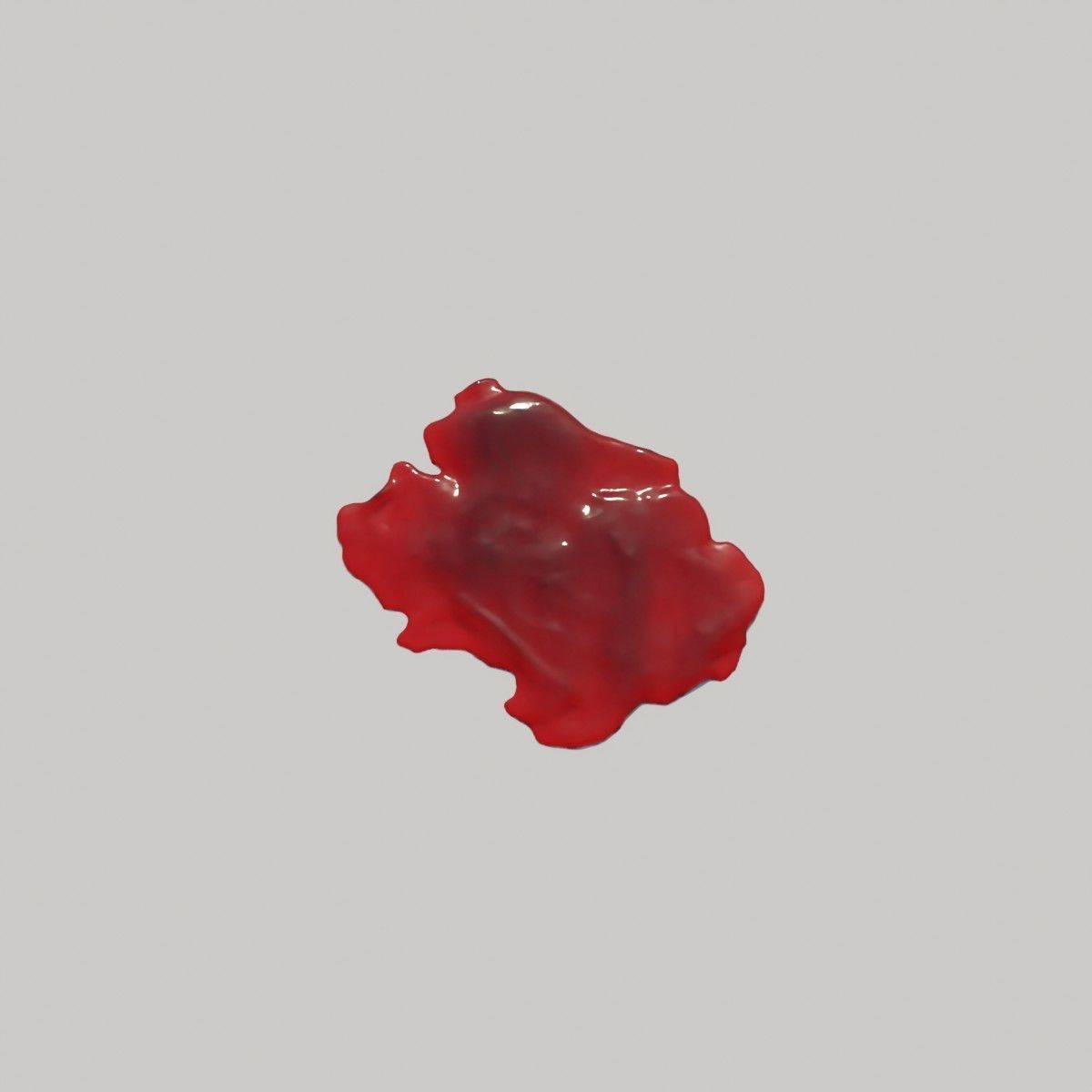 Animated Blood Spilling 3 3D model_3