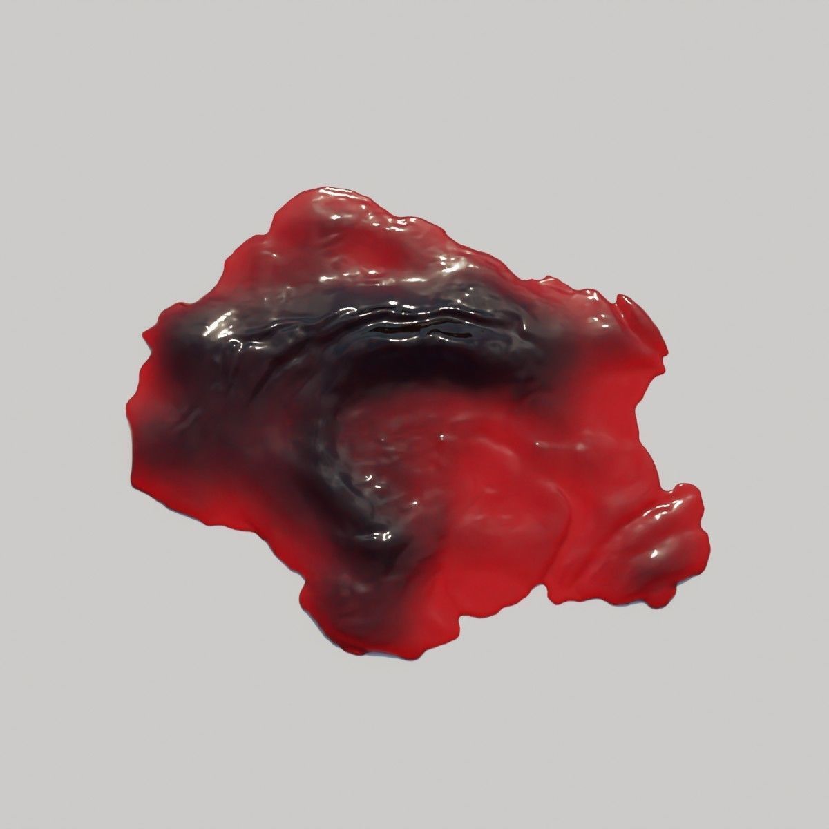 Animated Blood Spilling 3 3D model_9