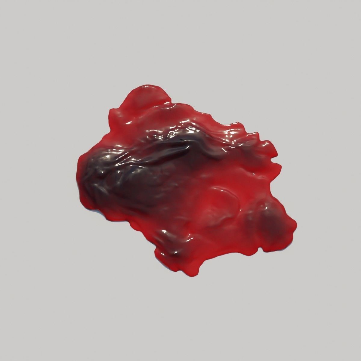 Animated Blood Spilling 3 3D model_7