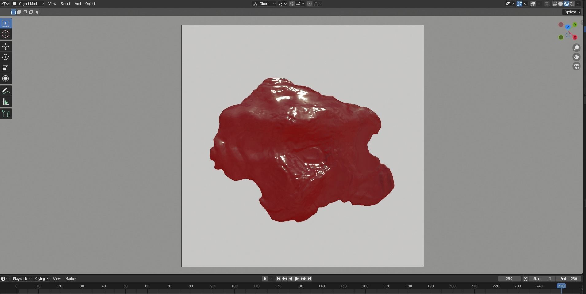 Animated Blood Spilling 3 3D model_14