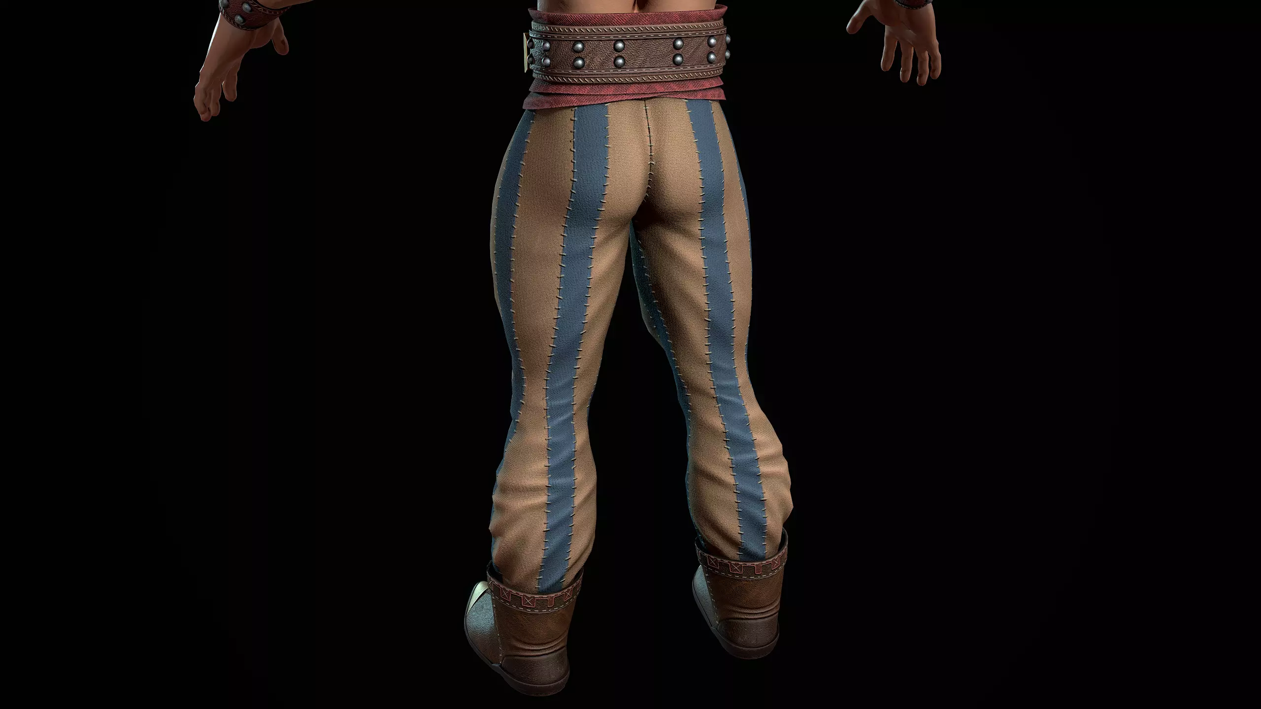 Escanor Free low-poly 3D model_10