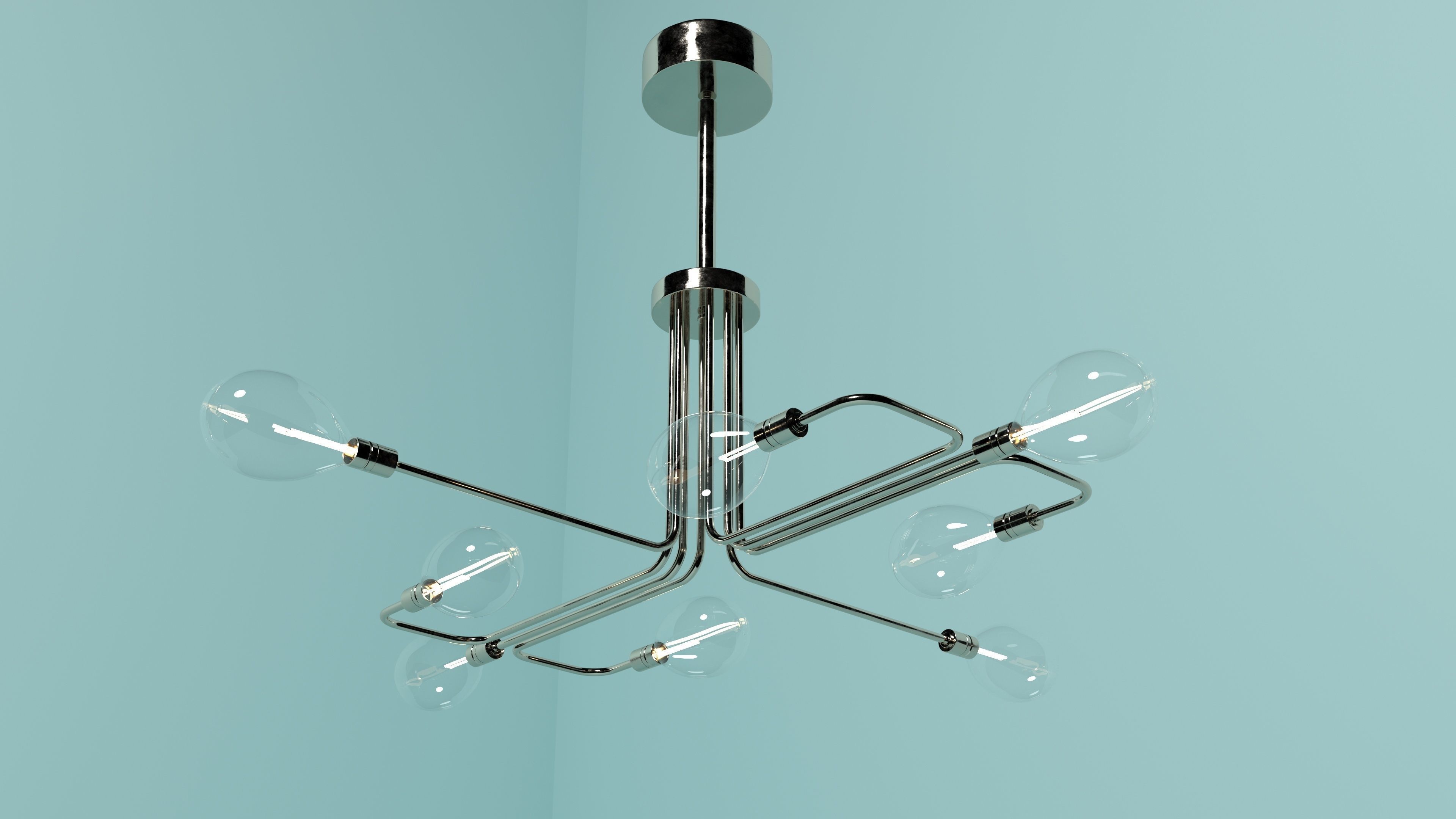 metal ceiling  3D model_1