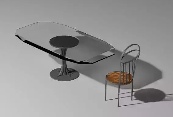 Table for family with chair
