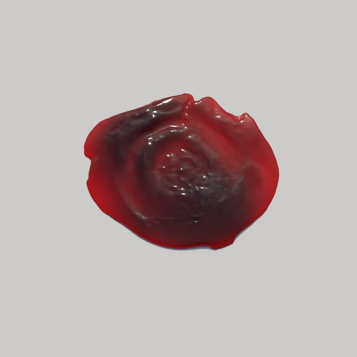Animated Blood Spilling 2 3D model_5