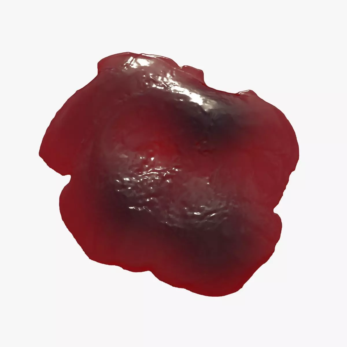 Animated Blood Spilling 2 3D model_0