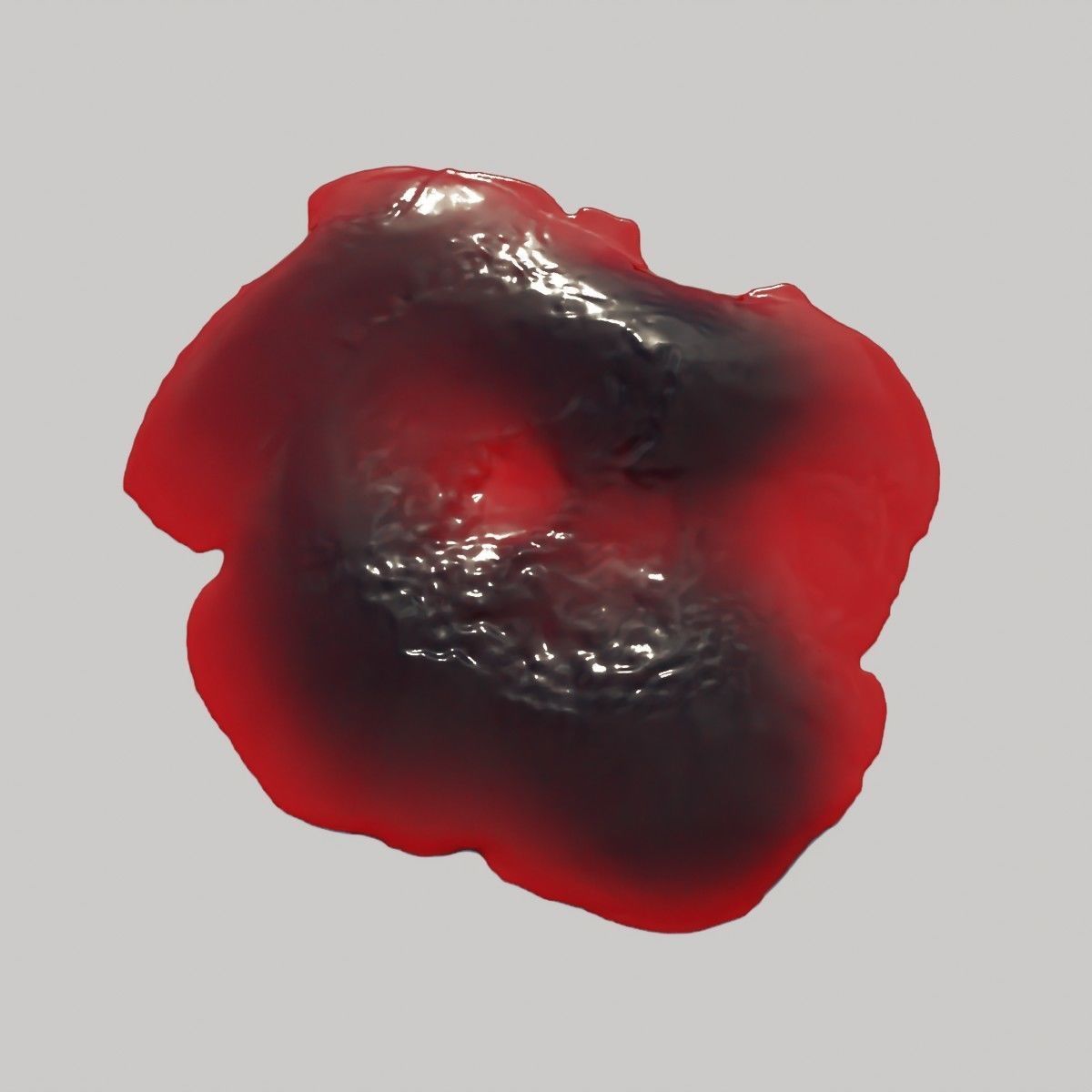 Animated Blood Spilling 2 3D model_12