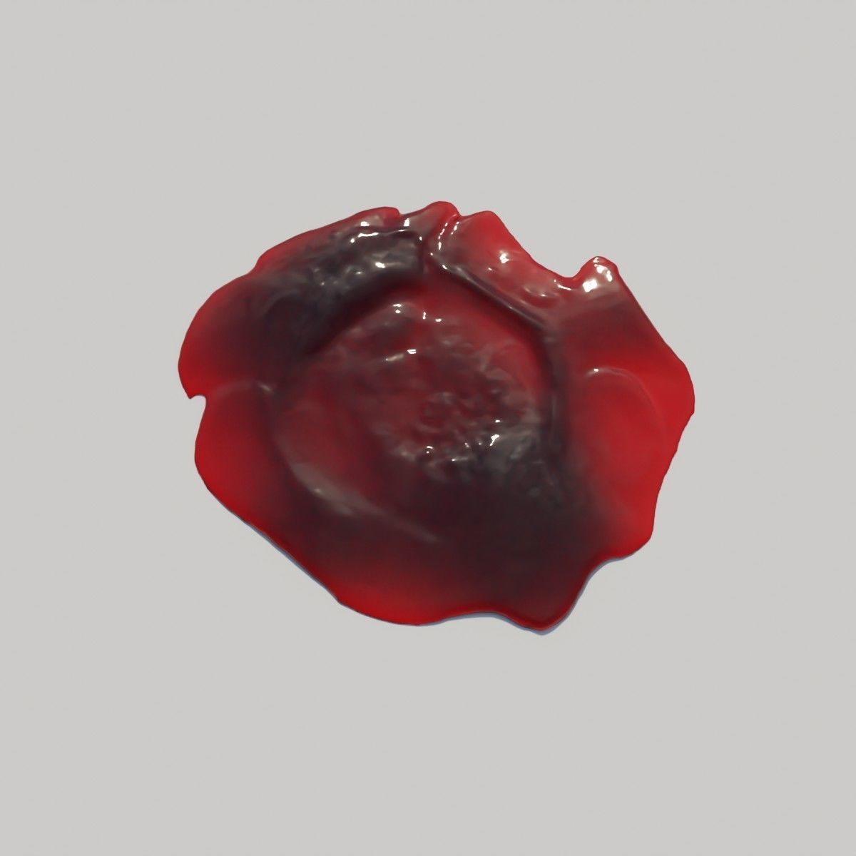 Animated Blood Spilling 2 3D model_6