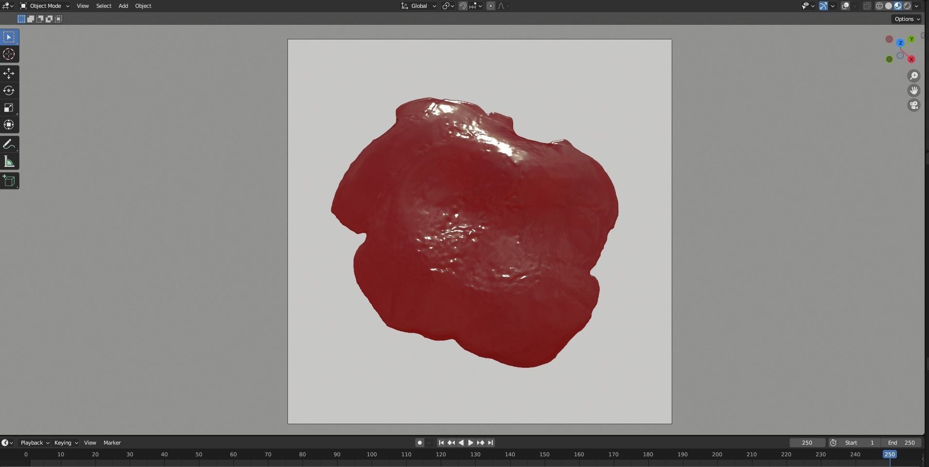 Animated Blood Spilling 2 3D model_14