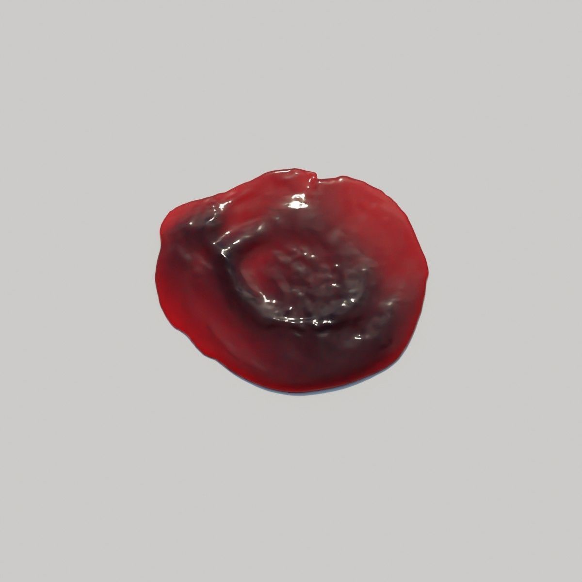 Animated Blood Spilling 2 3D model_4