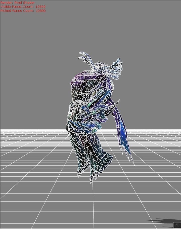 Belerick The Deep One Skin 3D model_6