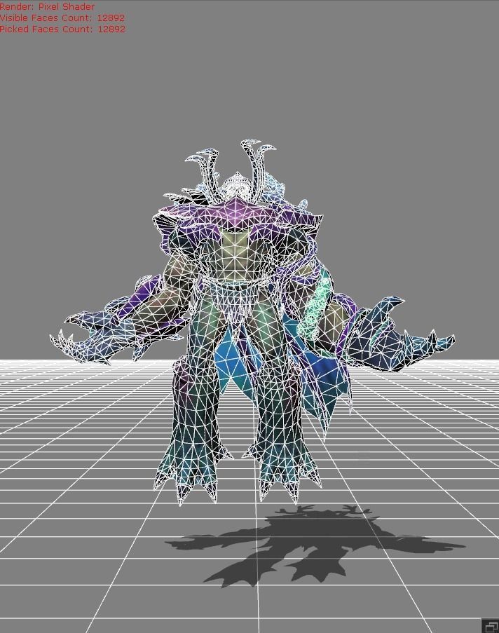 Belerick The Deep One Skin 3D model_4