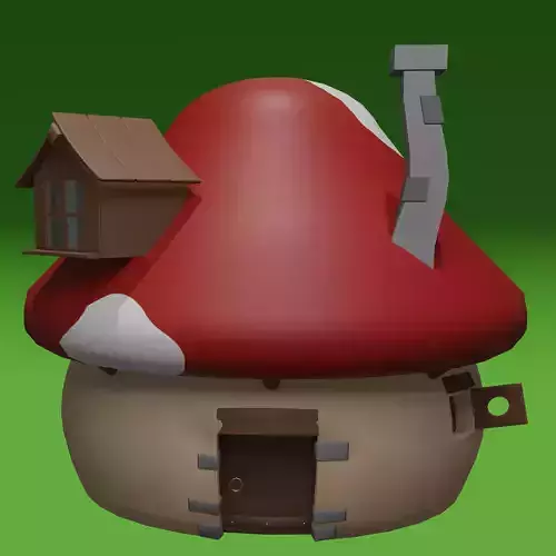 SMURF HOME 3D model