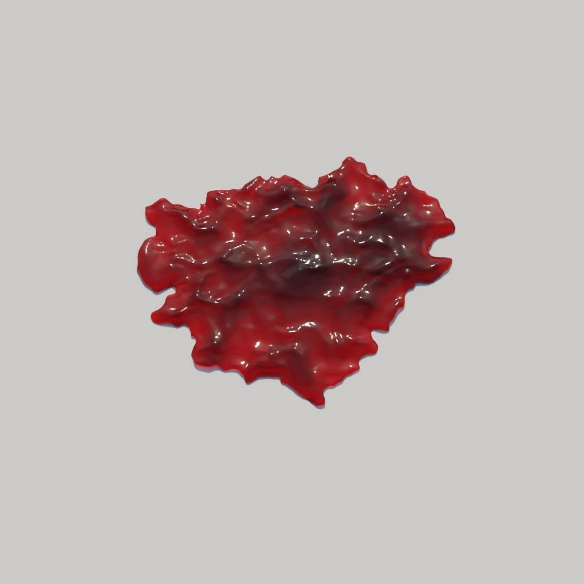 Animated Blood Spilling 15 3D model_3
