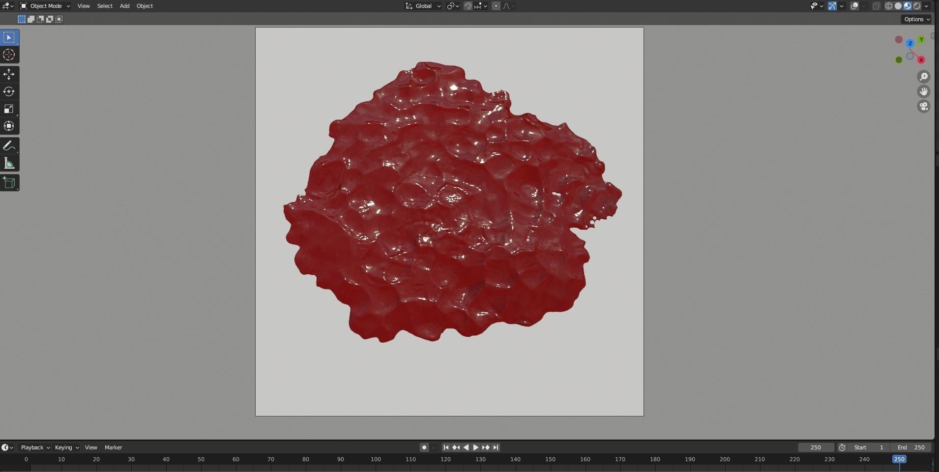 Animated Blood Spilling 15 3D model_14