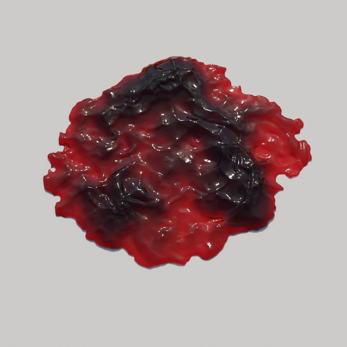 Animated Blood Spilling 15 3D model_7