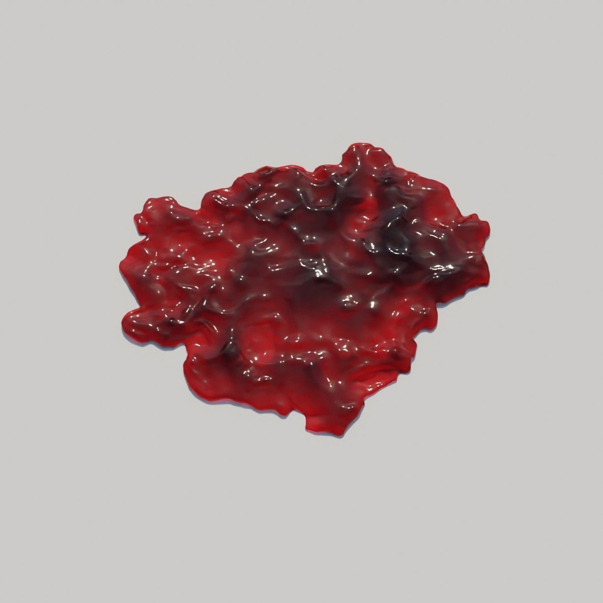 Animated Blood Spilling 15 3D model_4