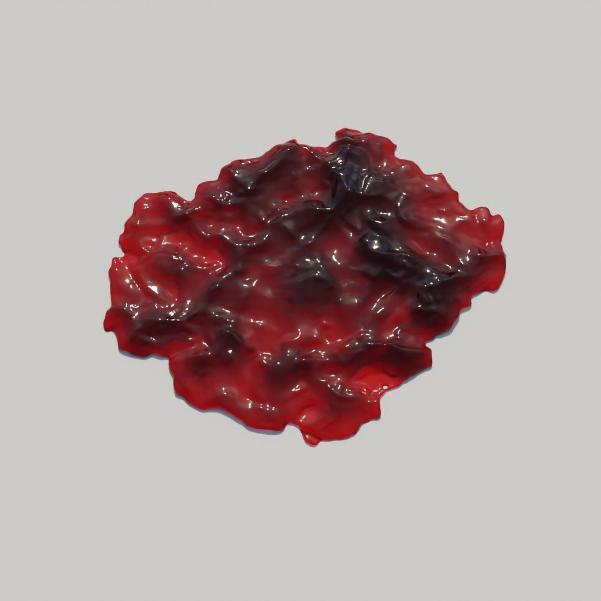 Animated Blood Spilling 15 3D model_5