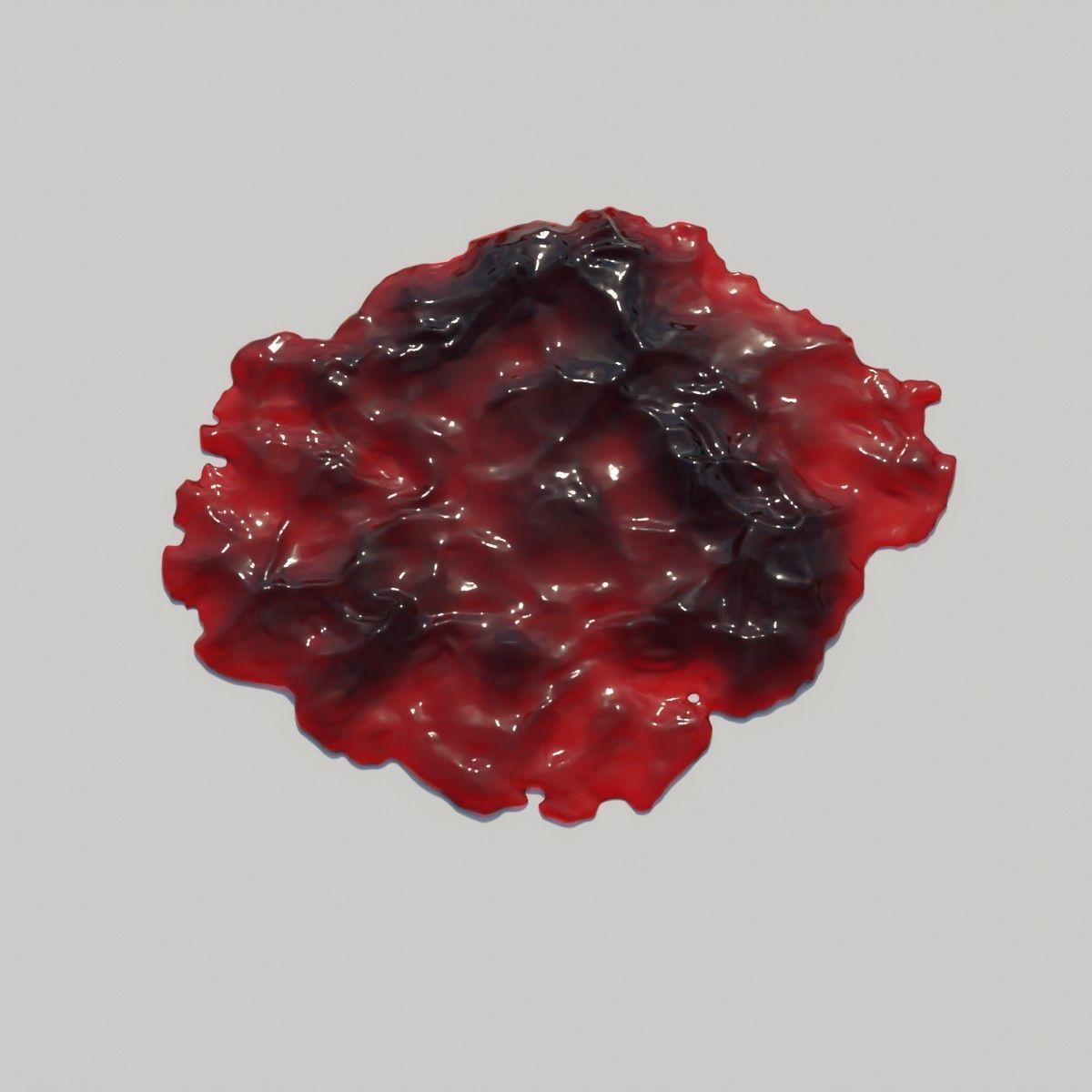 Animated Blood Spilling 15 3D model_6