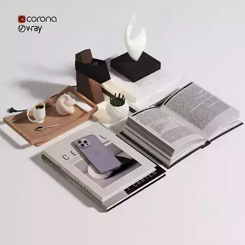 Decorative set zaha 02