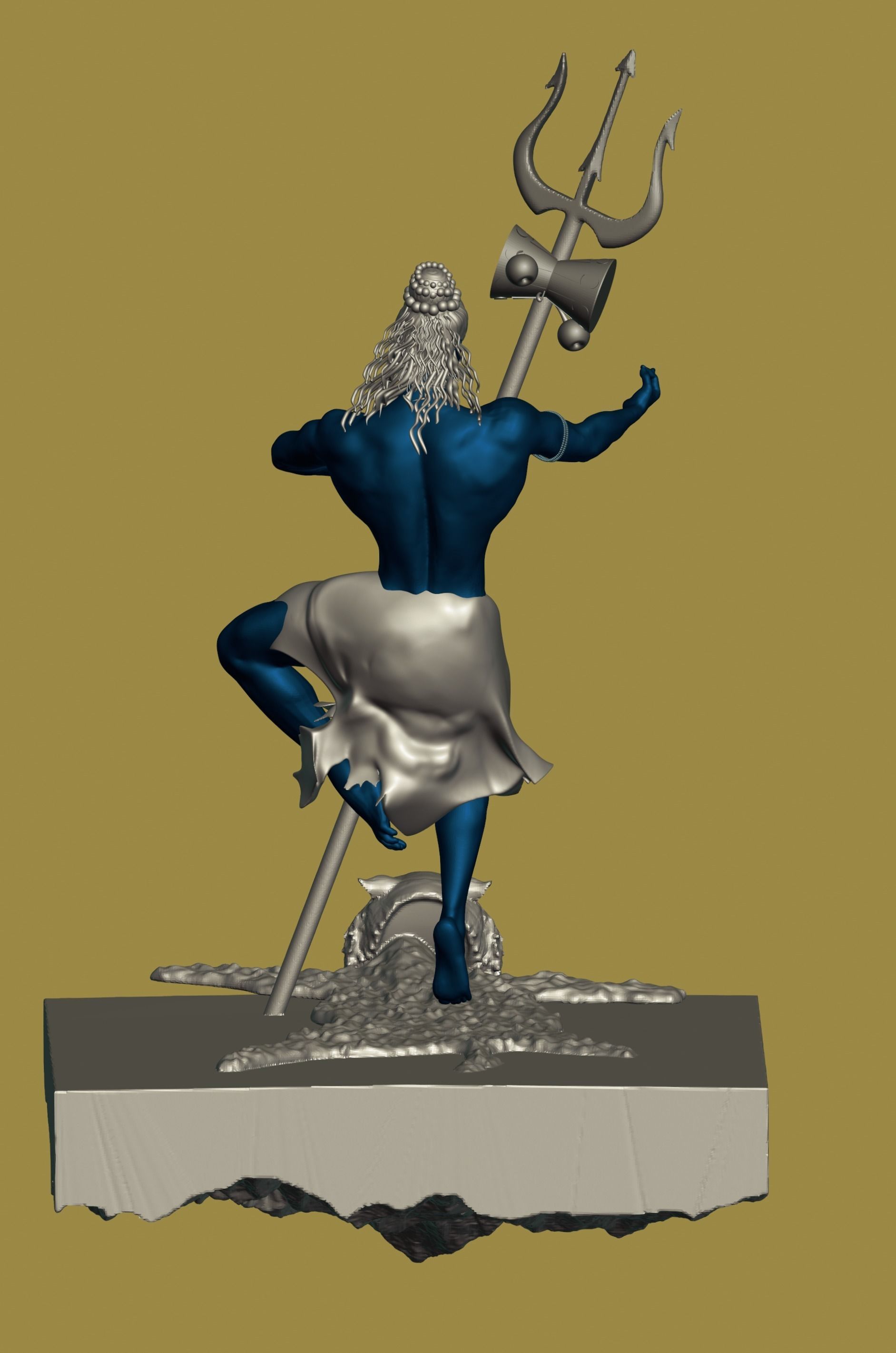 Shiva 3D print model_2