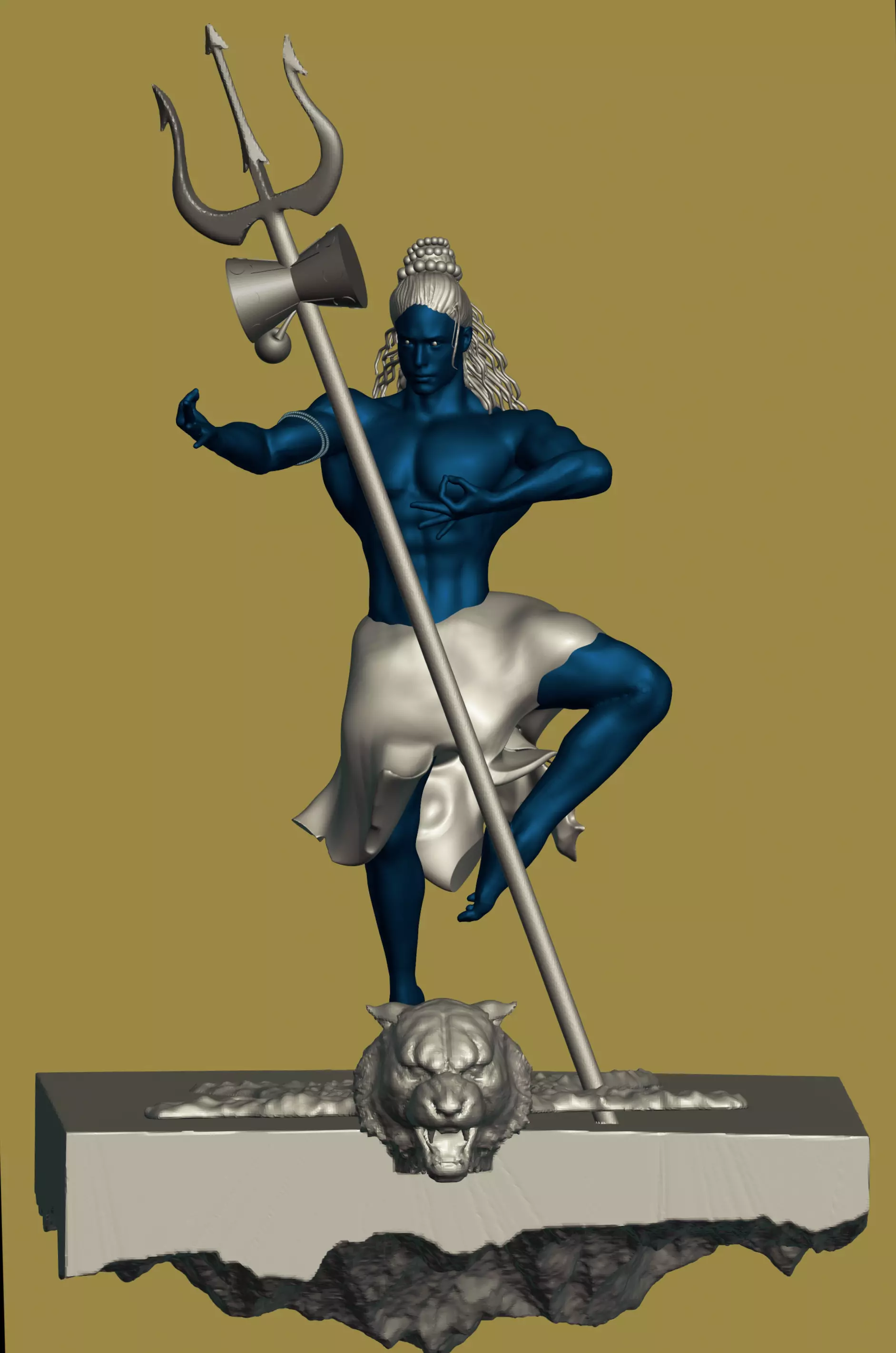Shiva 3D print model_0