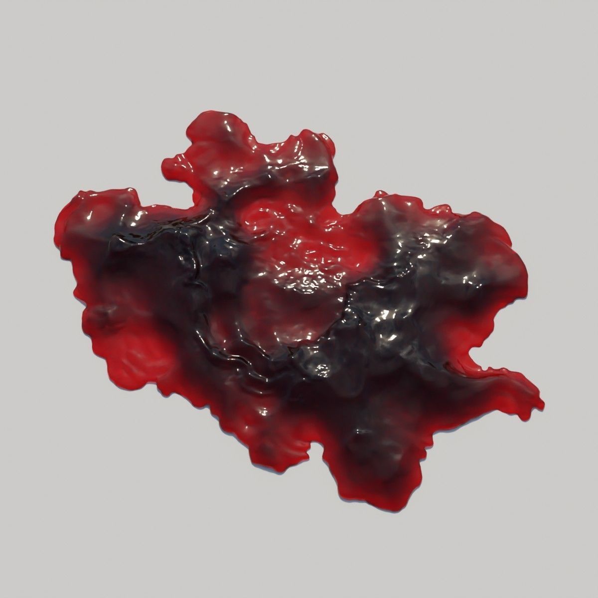 Animated Blood Spilling 14 3D model_9