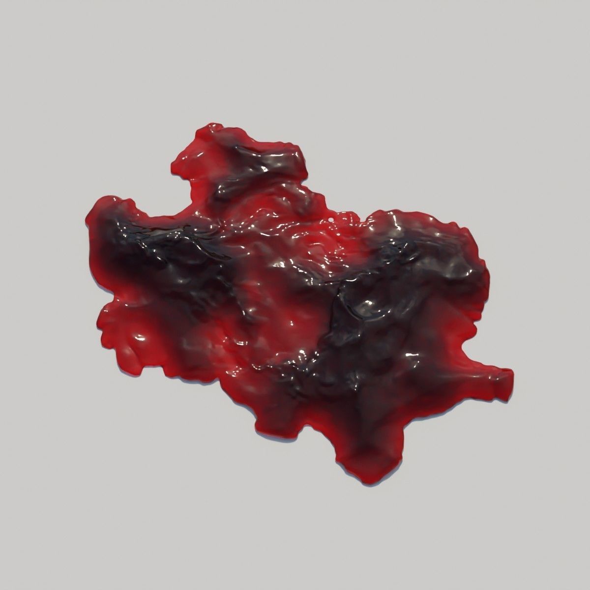 Animated Blood Spilling 14 3D model_7