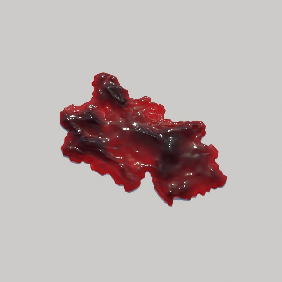 Animated Blood Spilling 14 3D model_4