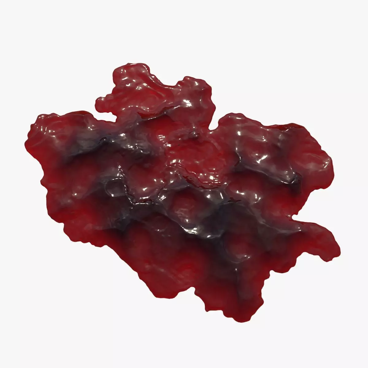 Animated Blood Spilling 14 3D model_0