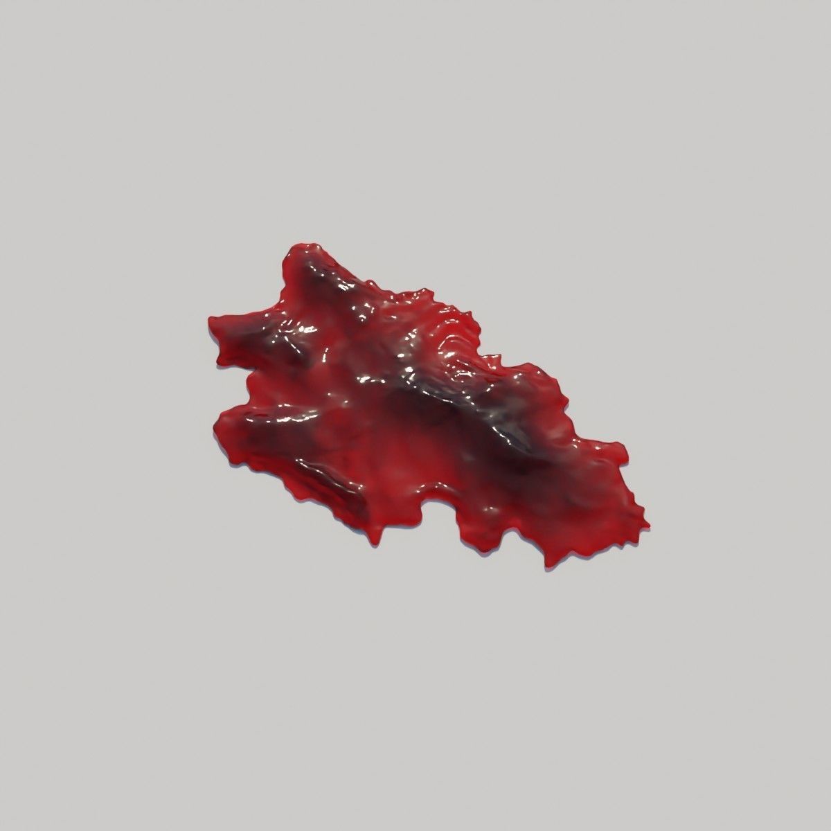 Animated Blood Spilling 14 3D model_3
