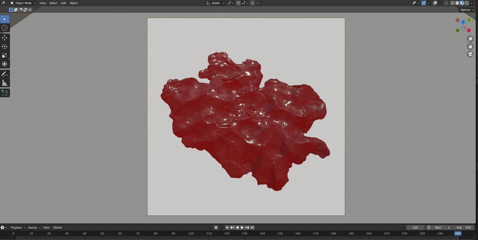 Animated Blood Spilling 14 3D model_14