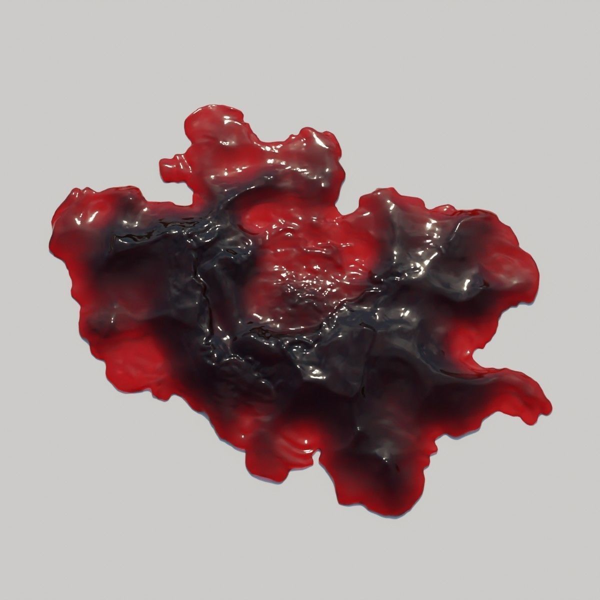Animated Blood Spilling 14 3D model_10