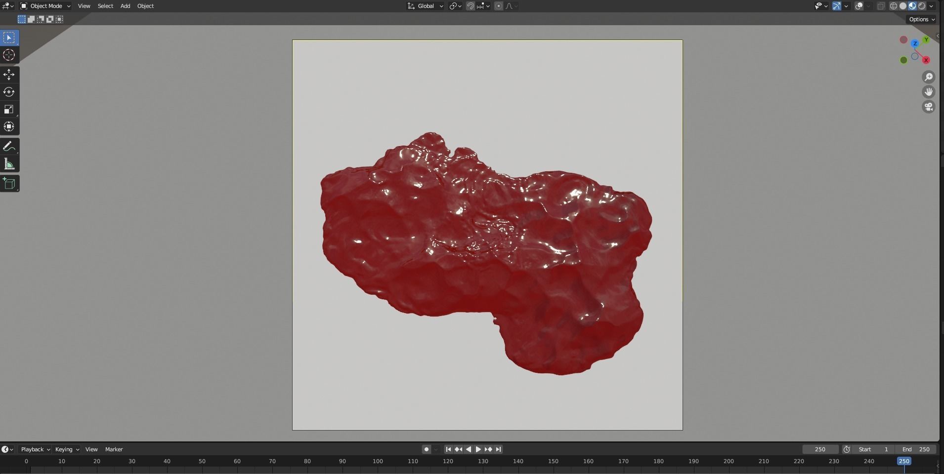 Animated Blood Spilling 13 3D model_14