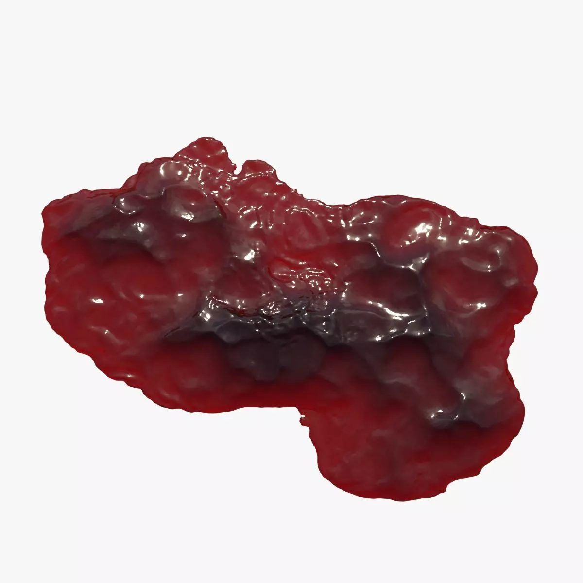 Animated Blood Spilling 13 3D model_0