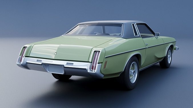 Oldsmobile Cutlass Supreme 1973  3D print model 6